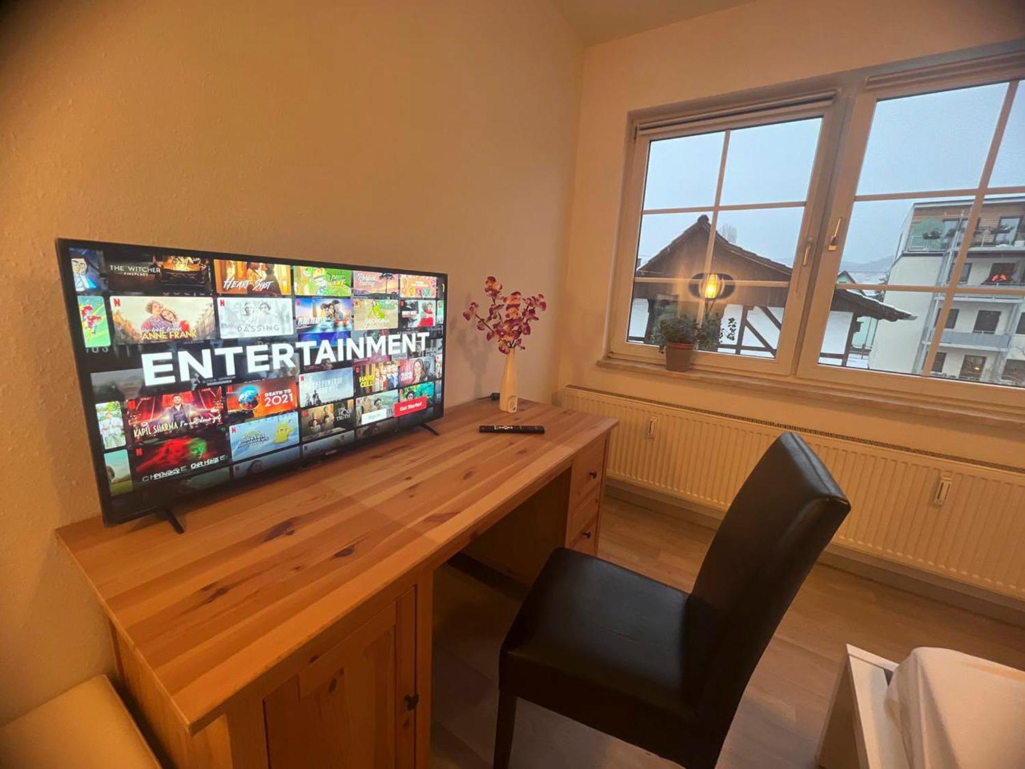 Grosse & Voll Ausgestattete Apartments, Studios, Doppelzimmer, Workspace, Parkplatz, Netflix, Prime & Schnelles Wifi In Ruhiger Lage Mit Garten Rudolstadt Exterior photo